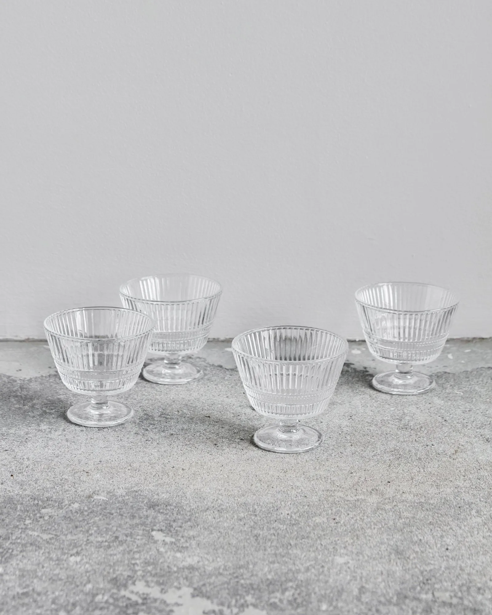 Slots dessert bowl 4-pack, Clear House Doctor
