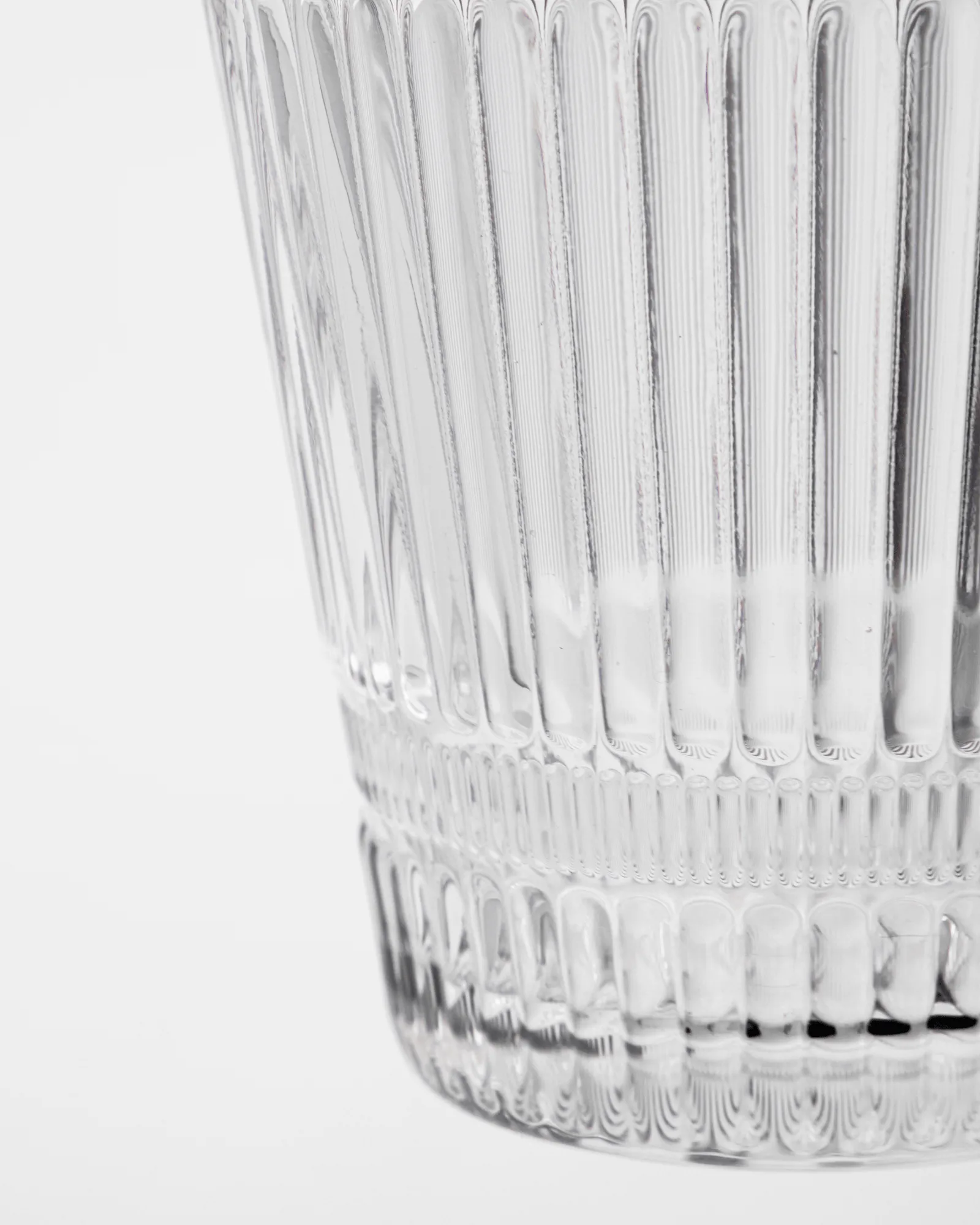 Slots water glass 4-pack, Clear House Doctor