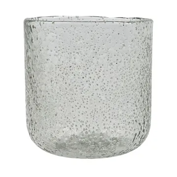 Snow candle sticks 16 cm - Clear - House Doctor