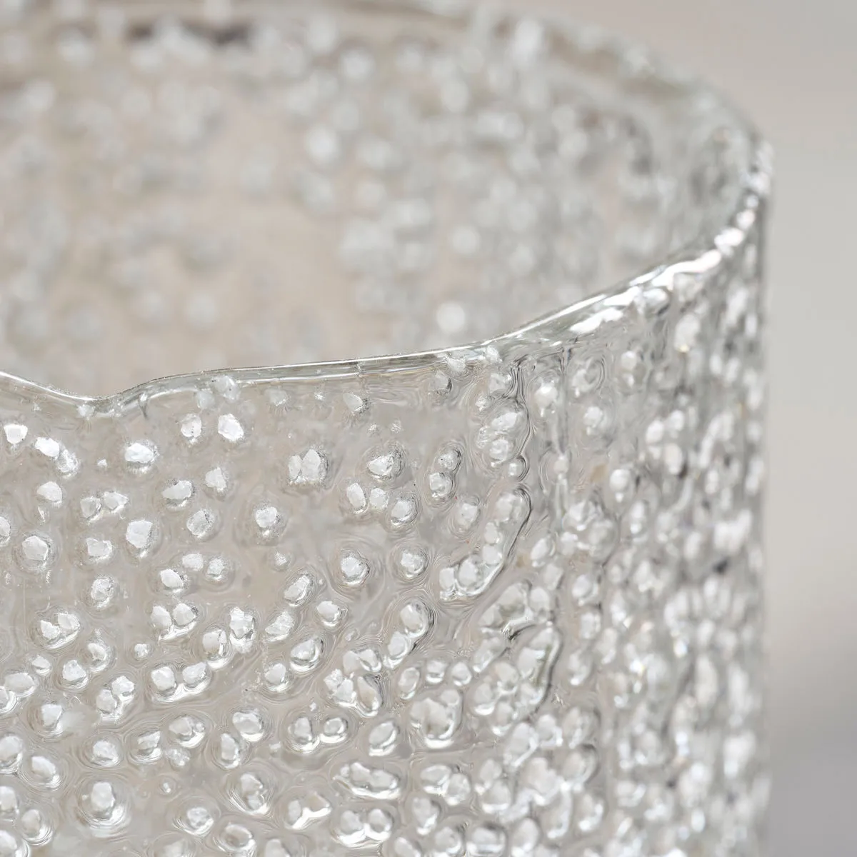 Snow candle sticks 16 cm, Clear House Doctor