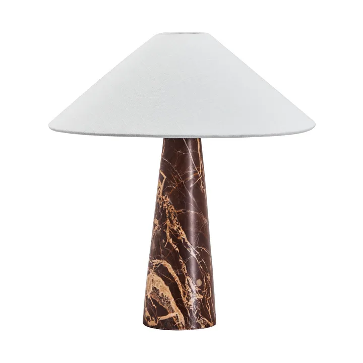 Soffi table lamp - Brown-Off-White, Ø42x44.5 cm - House Doctor