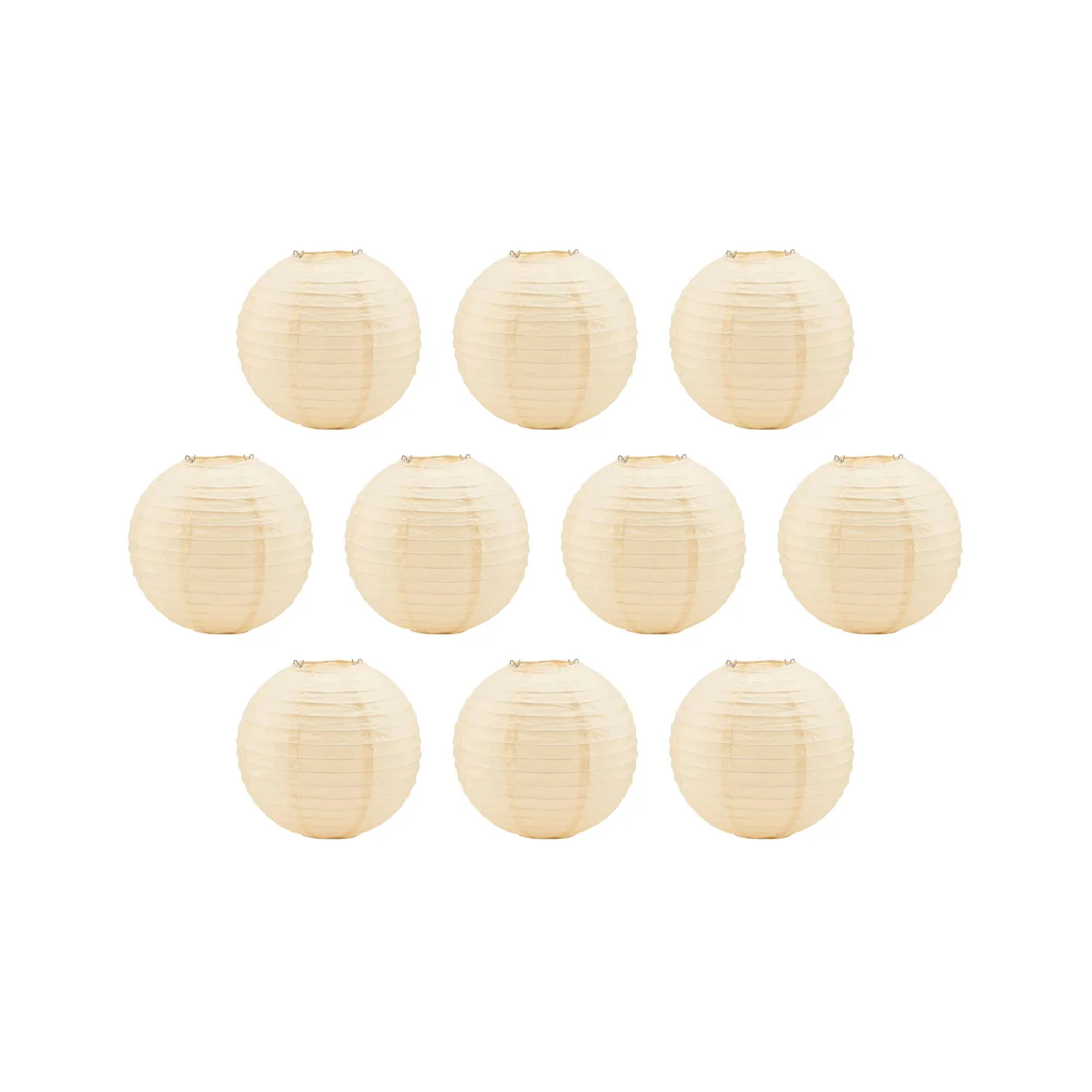 House Doctor Soni lamp shade 10-pack sand o25 cm | Scandinavian Design | Lampshades | Beige
