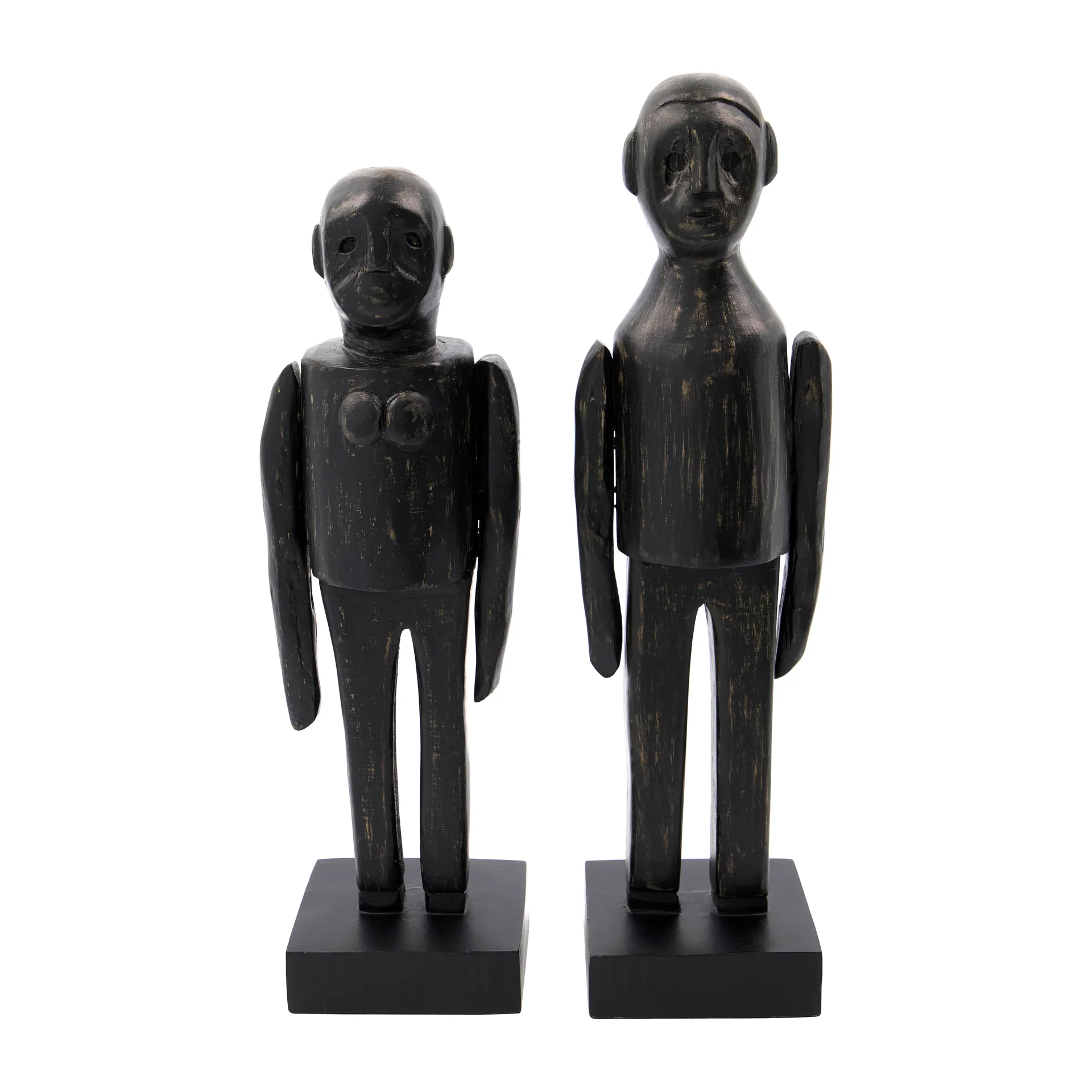 Spouses art work 32 cm 2 pieces, Black House Doctor