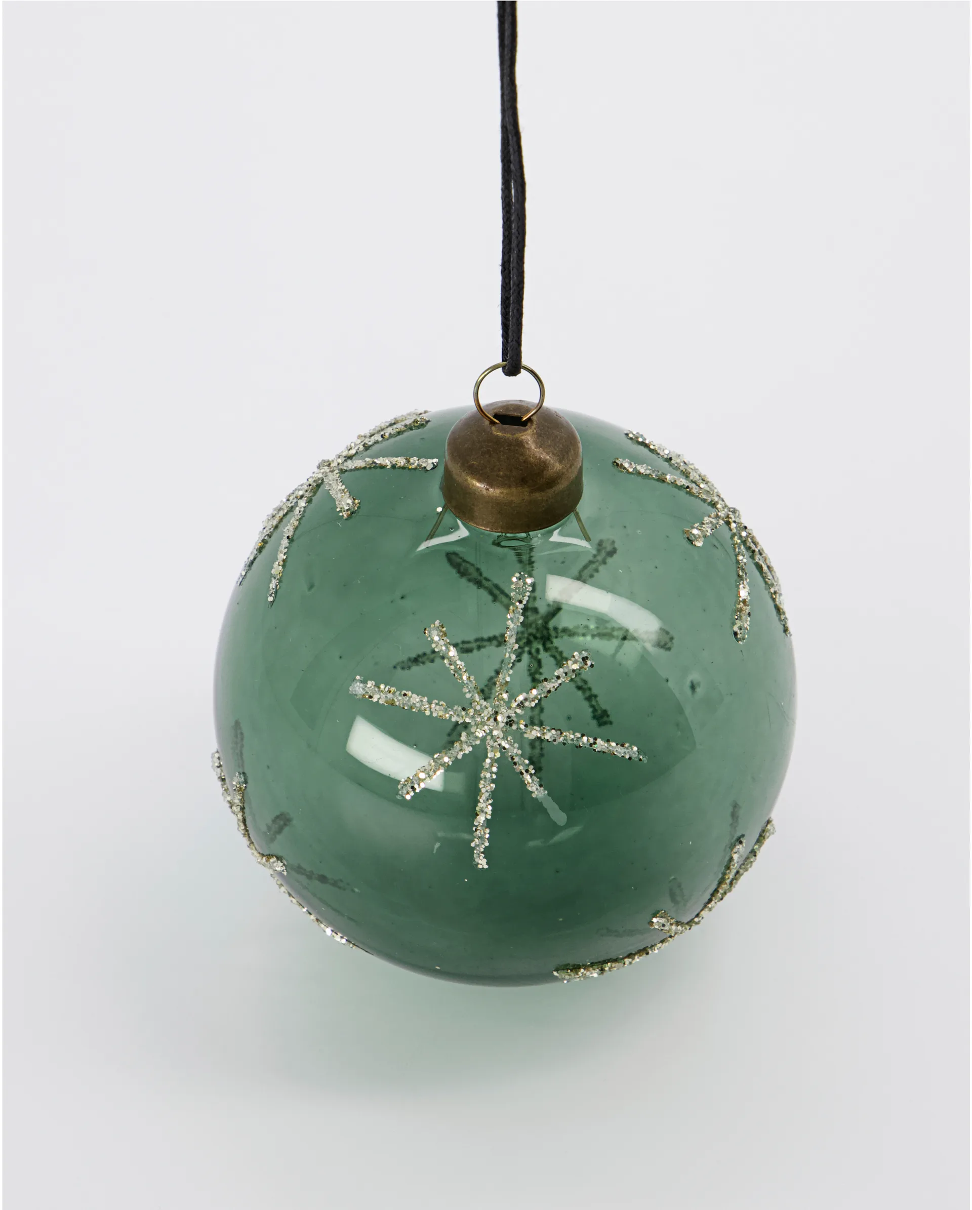 Star Christmas Bauble Ø8 cm, Green House Doctor