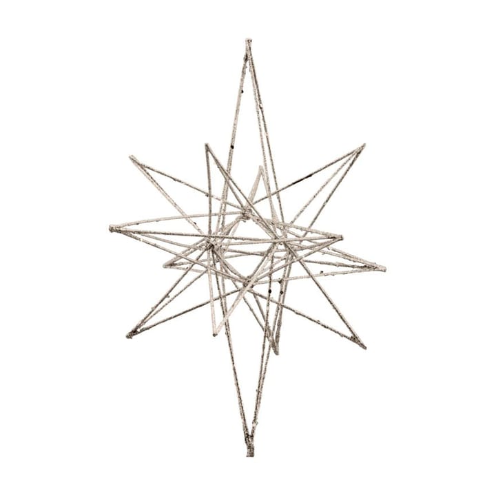 Star Christmas decoration 14x25 cm - Champagne - House Doctor