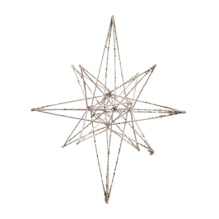 Star Christmas decoration 21x35 cm - Champagne - House Doctor
