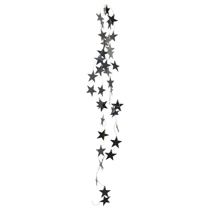 Star garland 2.5 m - black - House Doctor