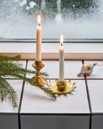 Starry candle holder - Antique brass - House Doctor