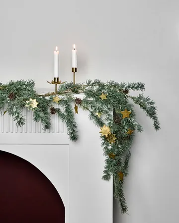 Stars garland - Antique brass, 200 cm - House Doctor