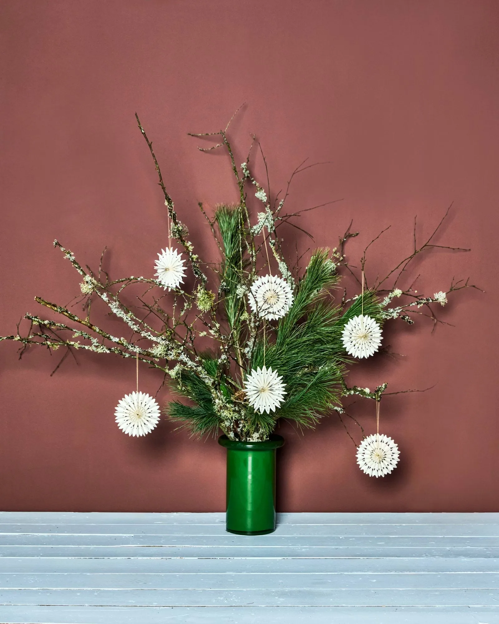 Stelle Christmas ornaments 6 pieces, Off-White, Ø10.5 cm House Doctor