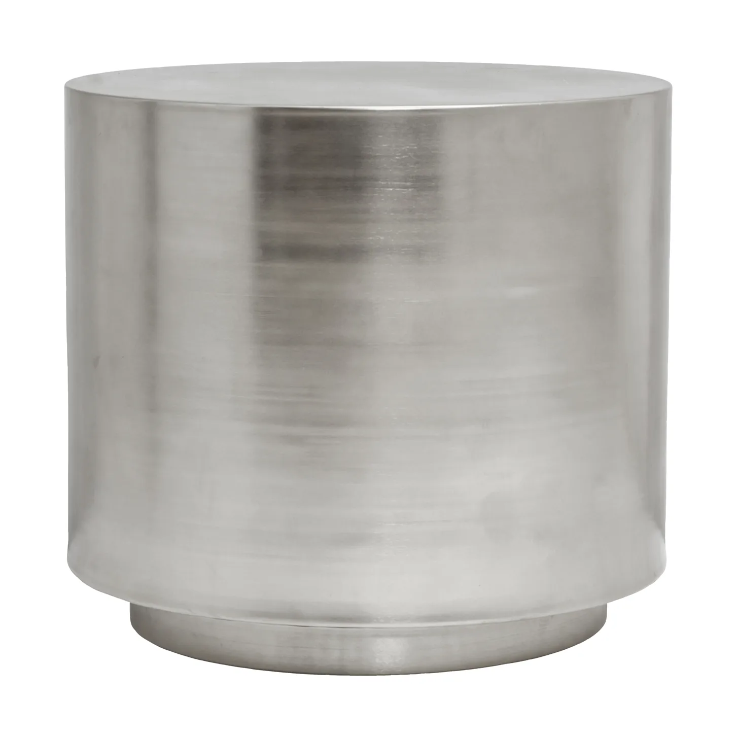 Step side table, Brushed silver-colored House Doctor