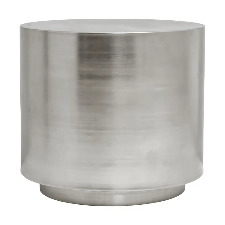 Step side table - Brushed silver-colored - House Doctor