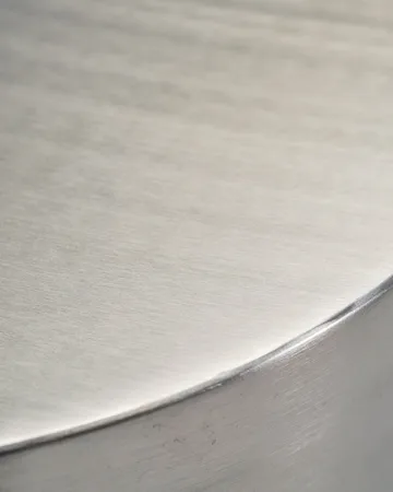 Step side table - Brushed silver-colored - House Doctor