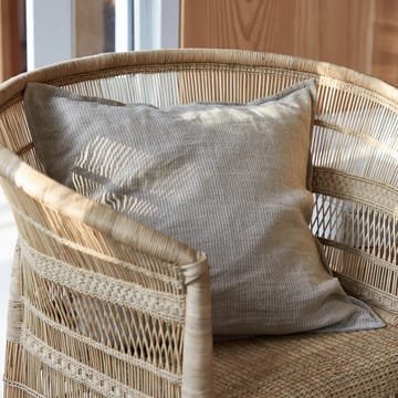 Streak cushion cover 50x50 cm - Mustard yellow - House Doctor