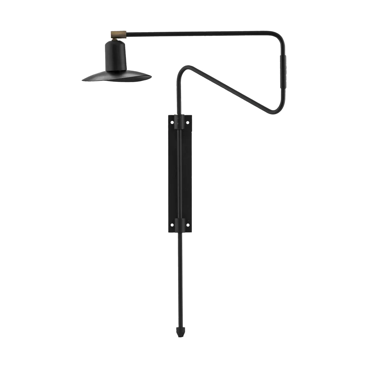 House Doctor Swing wall lamp Black | Scandinavian Design | Wall lights | Black