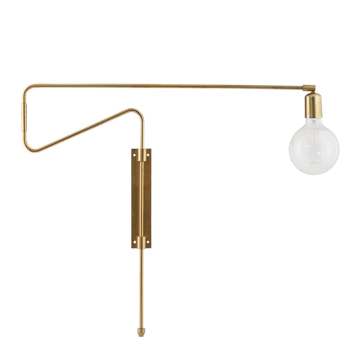 Swing wall lamp brass - large, 70 cm - House Doctor