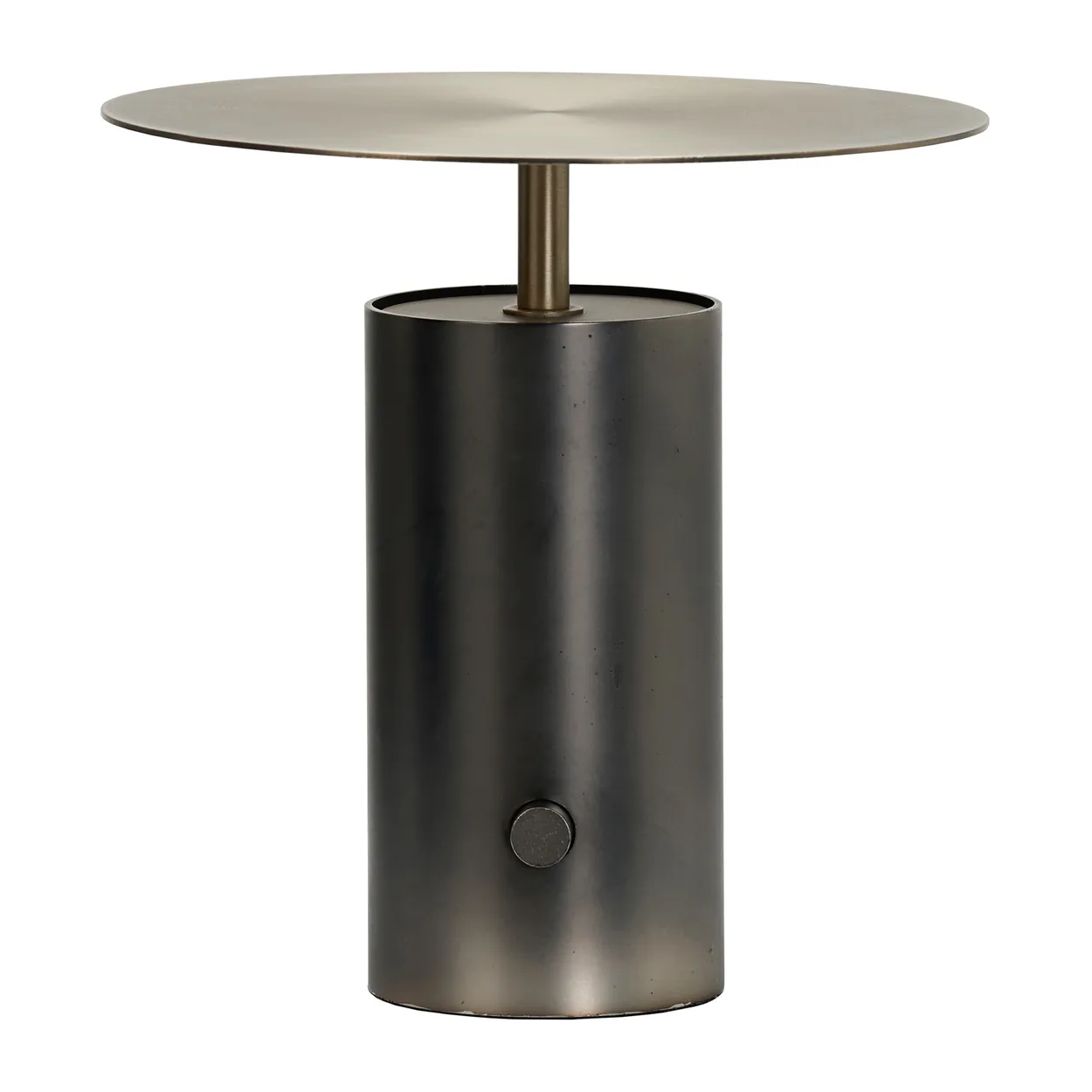 House Doctor Tacker table lamp Gunmetal | Scandinavian Design | Desk & table lamps | Silver-coloured