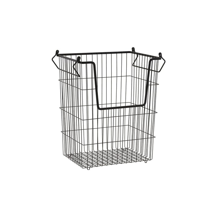 Taw basket 32x42 cm - Matte black - House Doctor