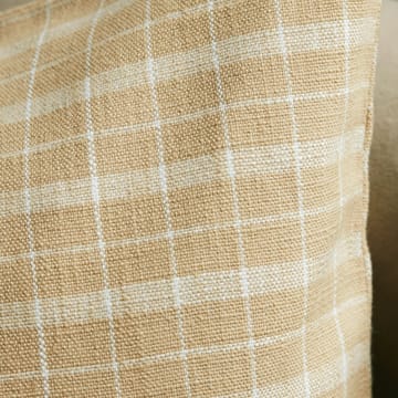Thame pillowcase checked 50x50 cm - Sand - House Doctor