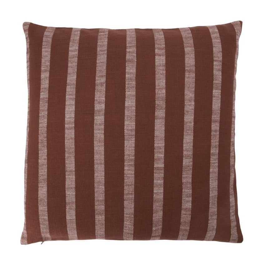 House Doctor Thame pillowcase striped 50x50 cm Brown