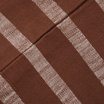 Thame pillowcase striped 50x50 cm - Brown - House Doctor