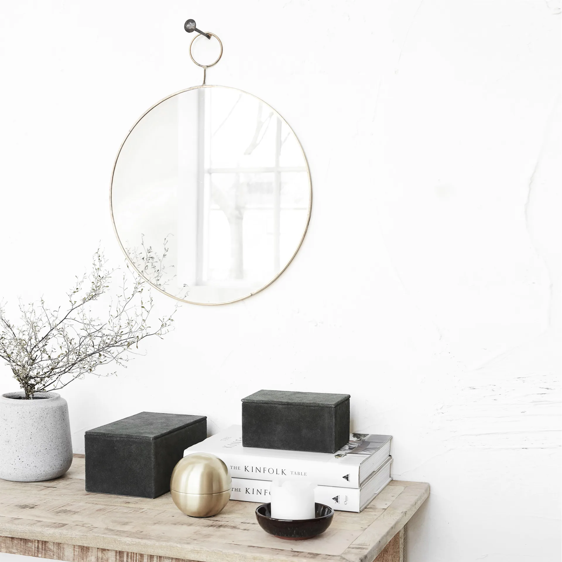 The Loop Mirror, Ø 38 cm House Doctor