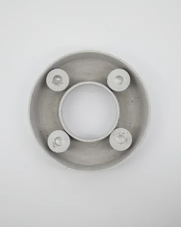 The Ring advent candle holder Ø26 cm - Grey - House Doctor