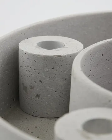 The Ring advent candle holder Ø26 cm - Grey - House Doctor