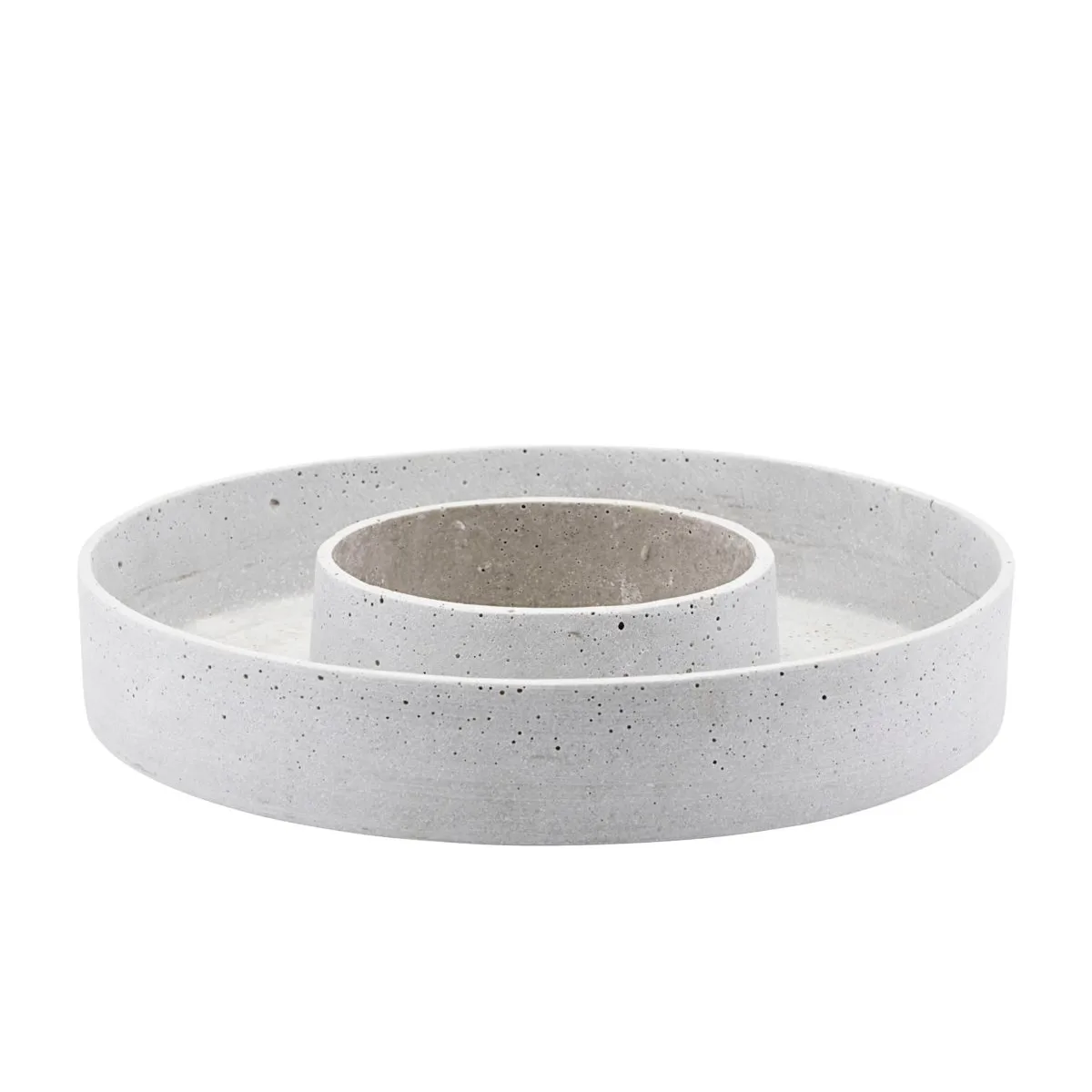 The Ring Advent candle holder for block candles, Concrete House Doctor