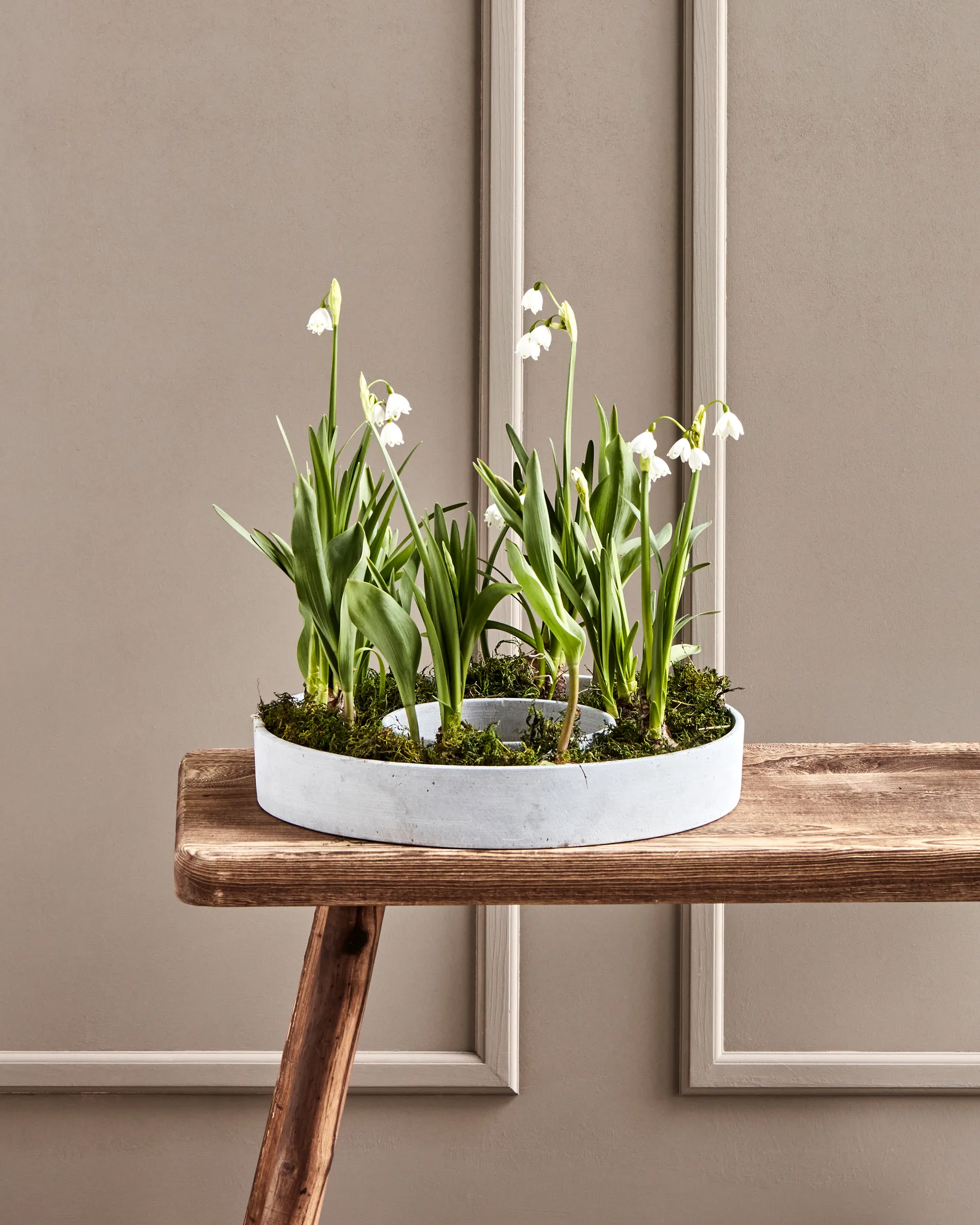 The Ring candle holder for block candles, Concrete House Doctor