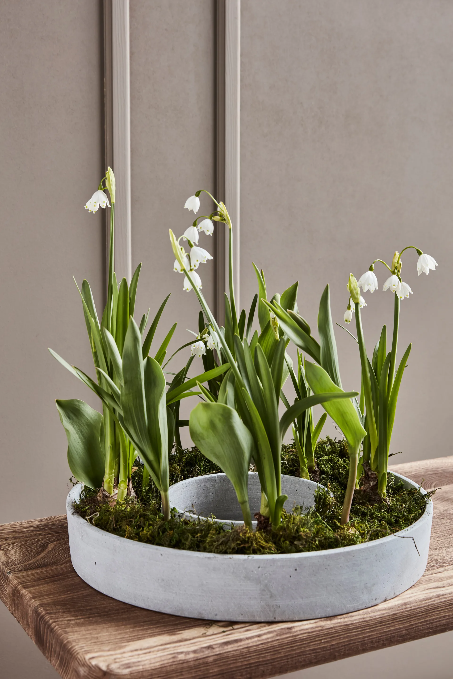 The Ring candle holder for block candles, Concrete House Doctor