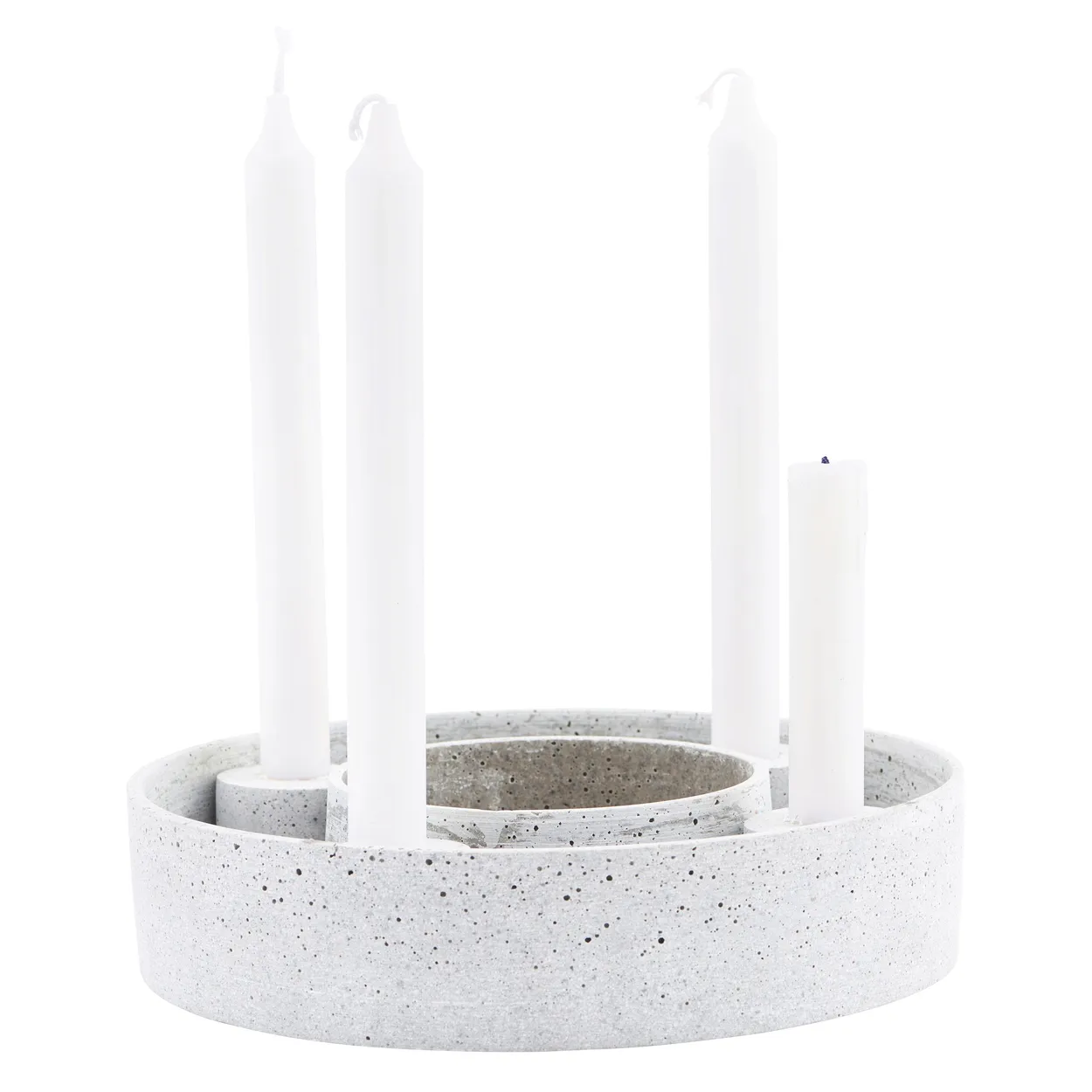 House Doctor The Ring candle holder Grey | Scandinavian Design | Grey
