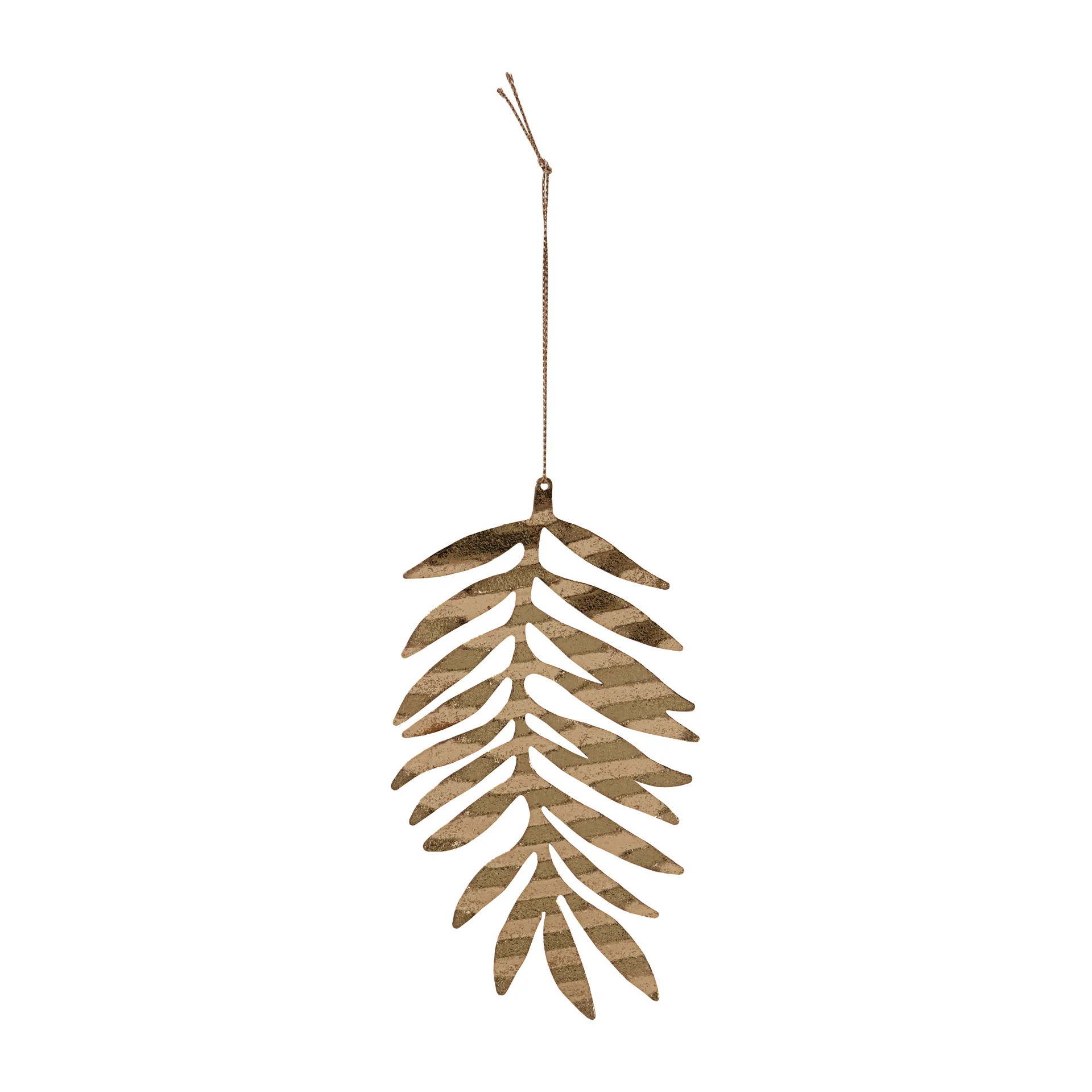 Tin plate Christmas decoration, Leaf House Doctor