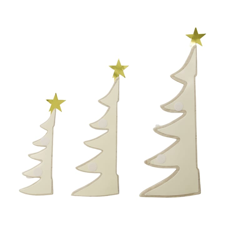 Tree decorative spruce 3 pieces, Ivory House Doctor