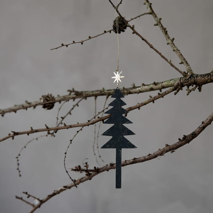 Tree with Star hanging decoration 3-pack, Black House Doctor