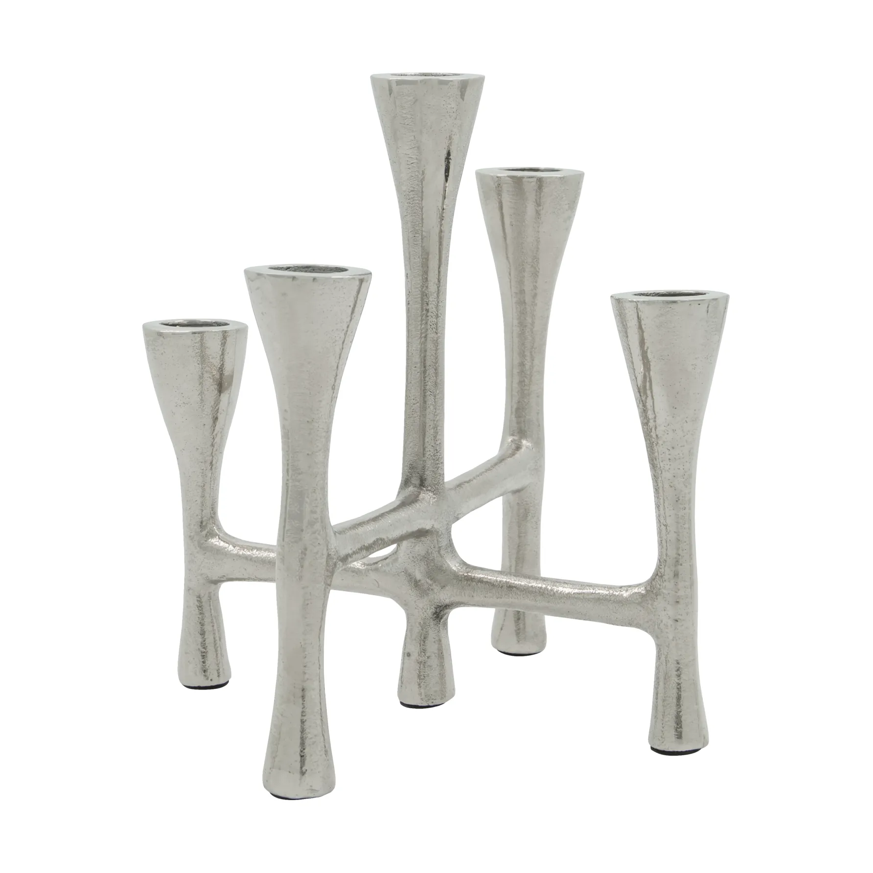 Tristy candle holder 20 cm, Silver finish House Doctor