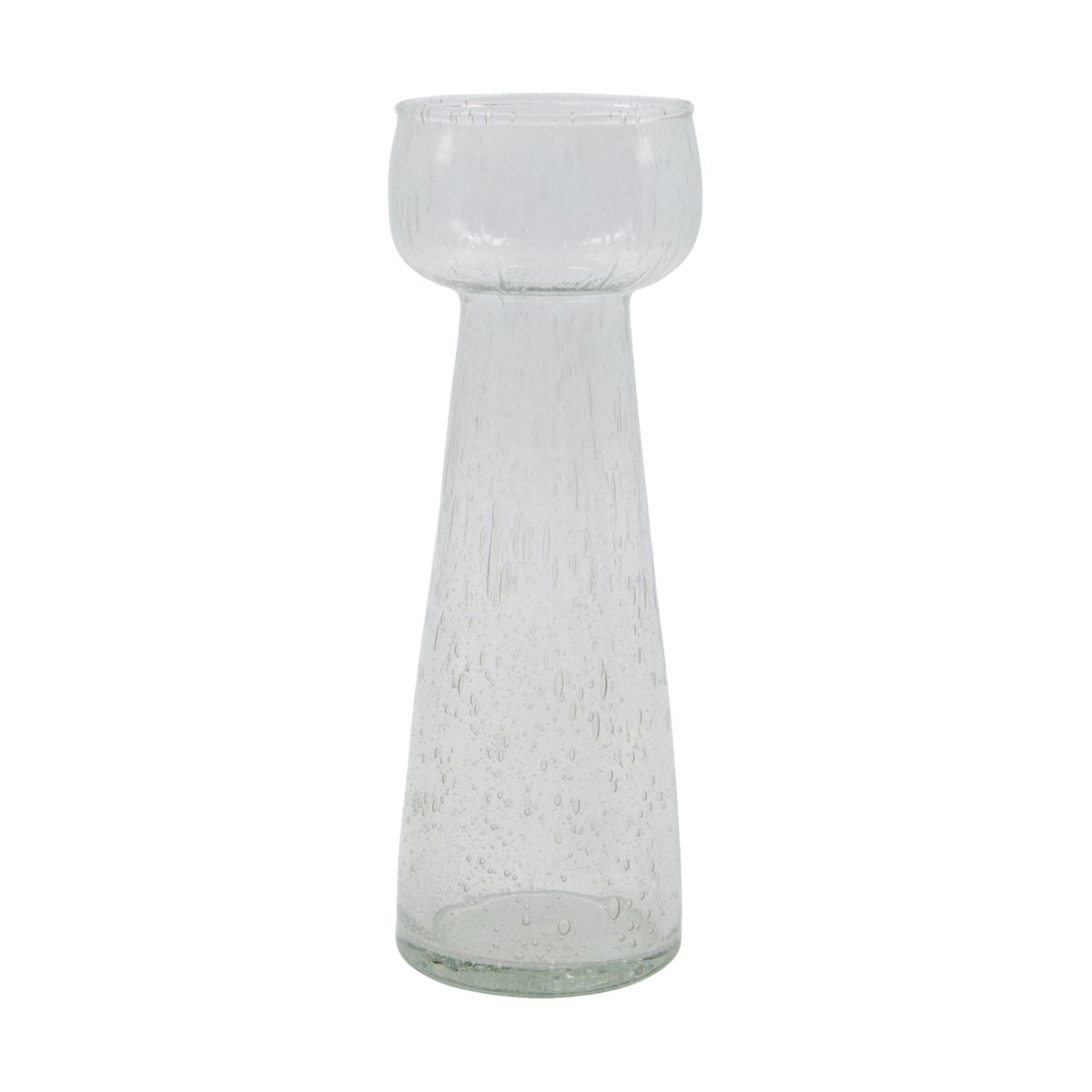 House Doctor Tuur vase Clear, 22.5 cm | Scandinavian Design | Vases | Transparent