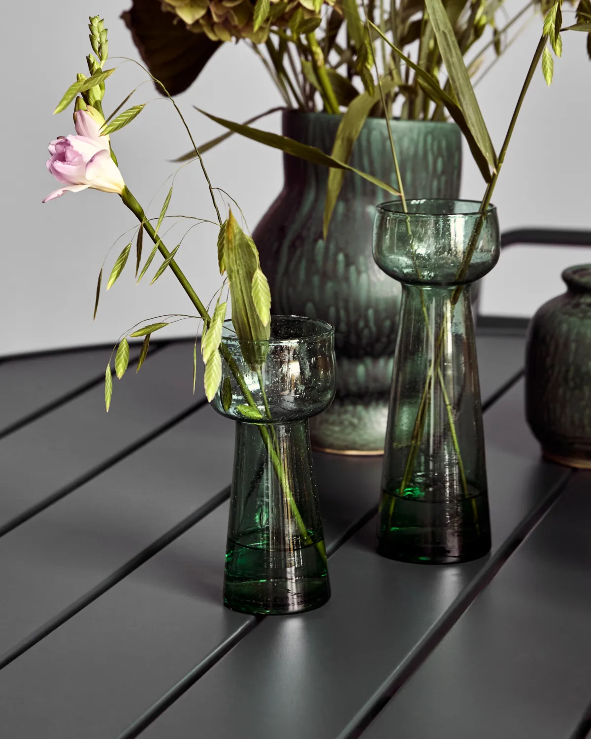 Tuur vase, Green, 16.5 cm House Doctor