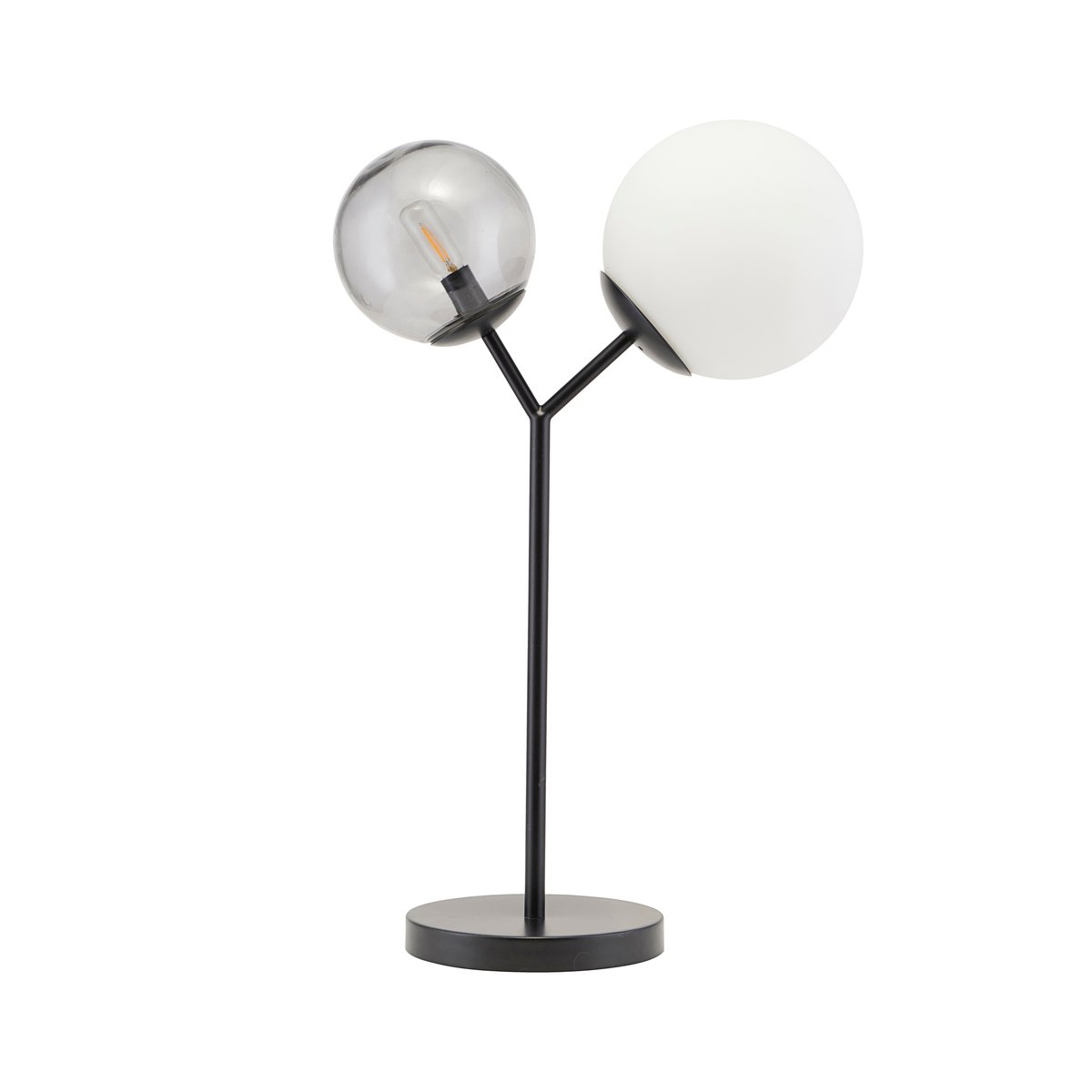 House Doctor Twice table lamp Black | Scandinavian Design | Desk & table lamps | Grey