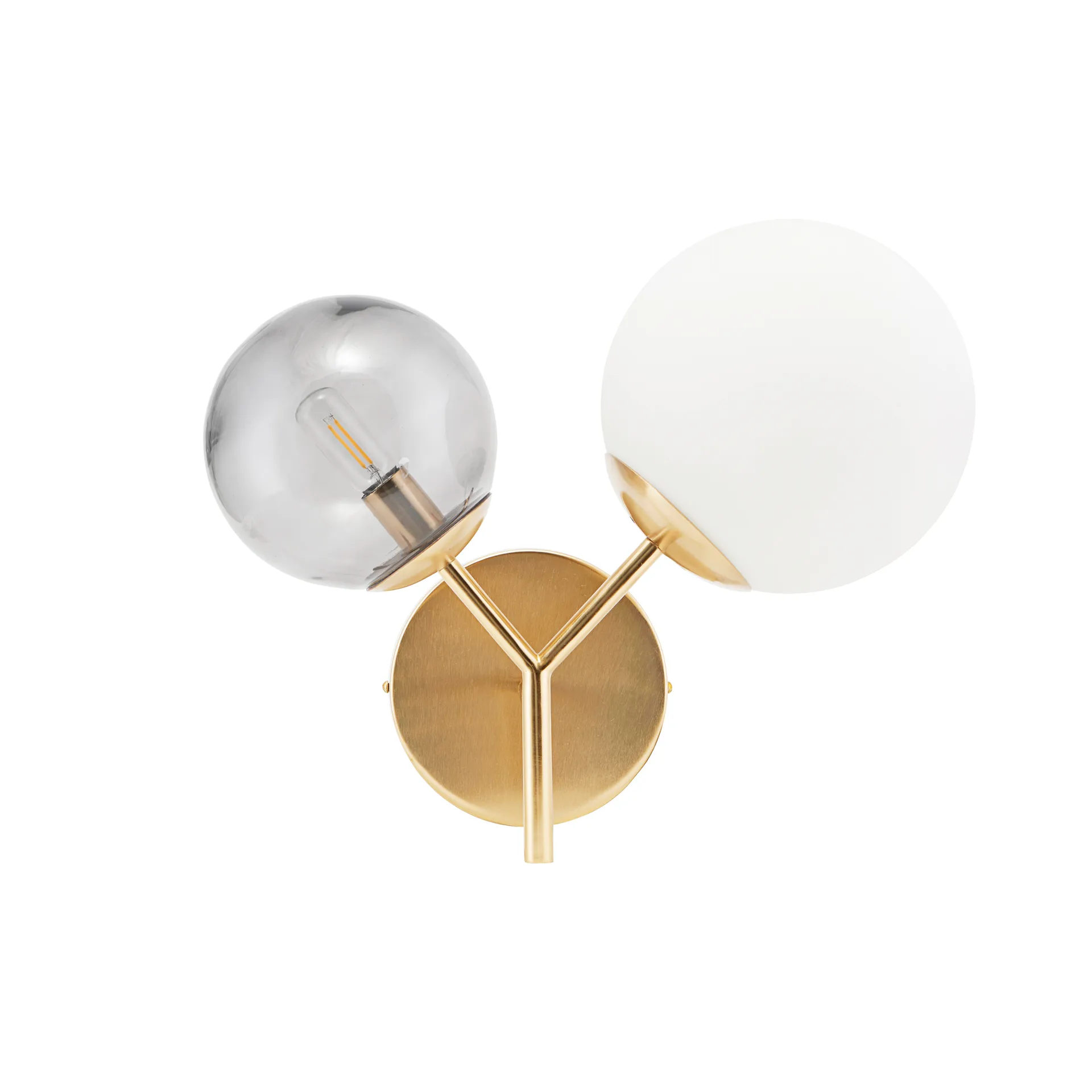 Twice wall lamp, brass House Doctor