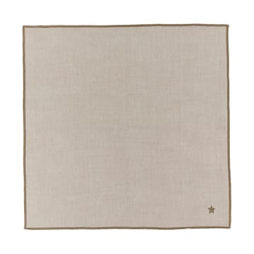 Twinkle fabric napkin 40x40 cm 4-pack - Taupe - House Doctor