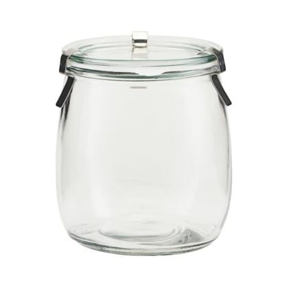 Use glass jar with lid - 12 cm - House Doctor