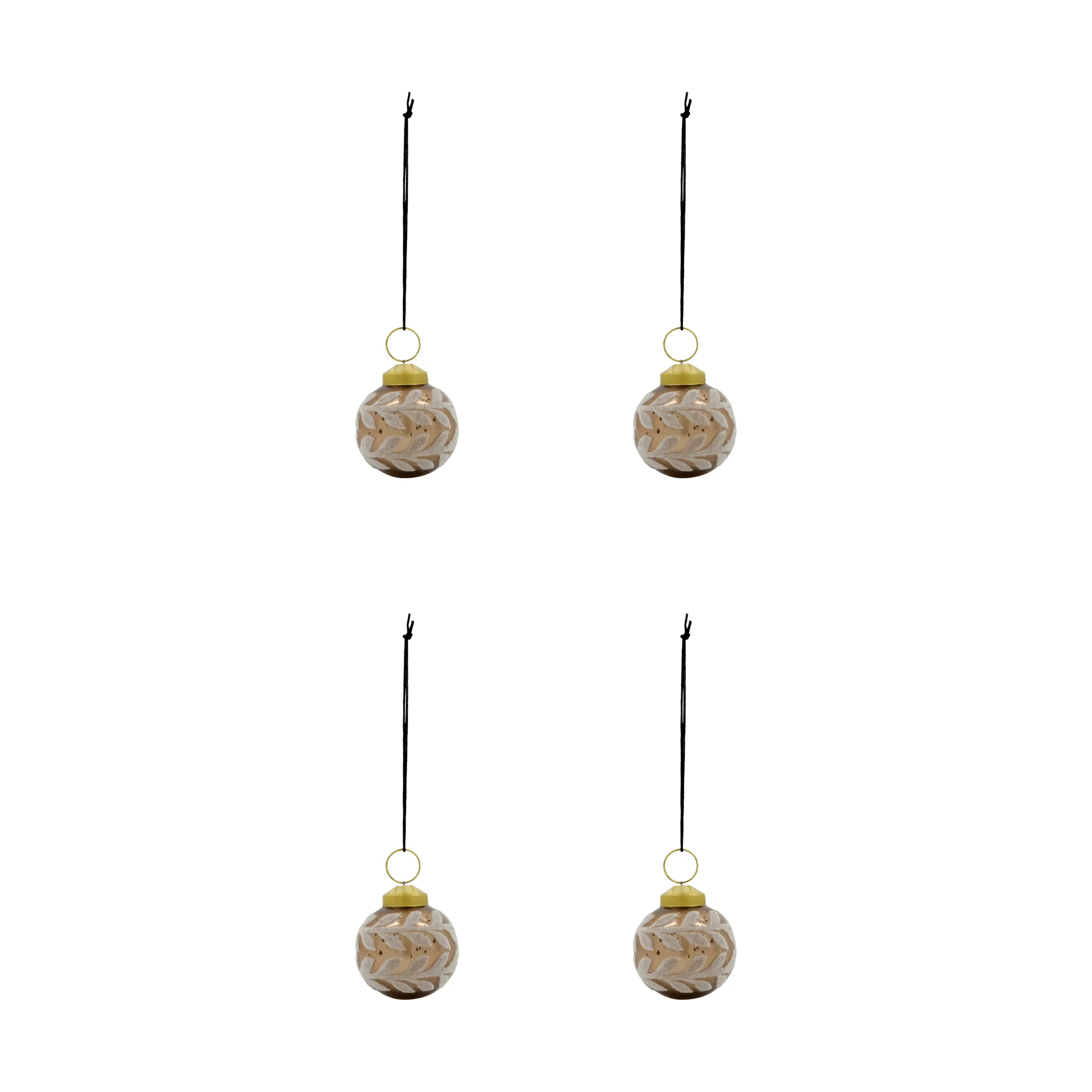 Vellu Christmas bauble 4-pack, Sand House Doctor
