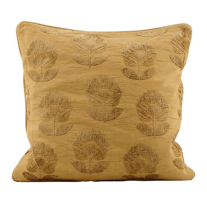 Velv cushion cover 50x50 cm - mustard yellow - House Doctor