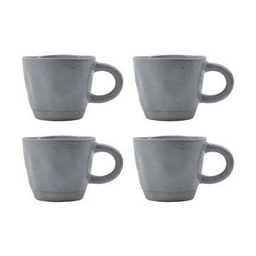 Vida mug 29 cl 4-pack - Light blue - House Doctor