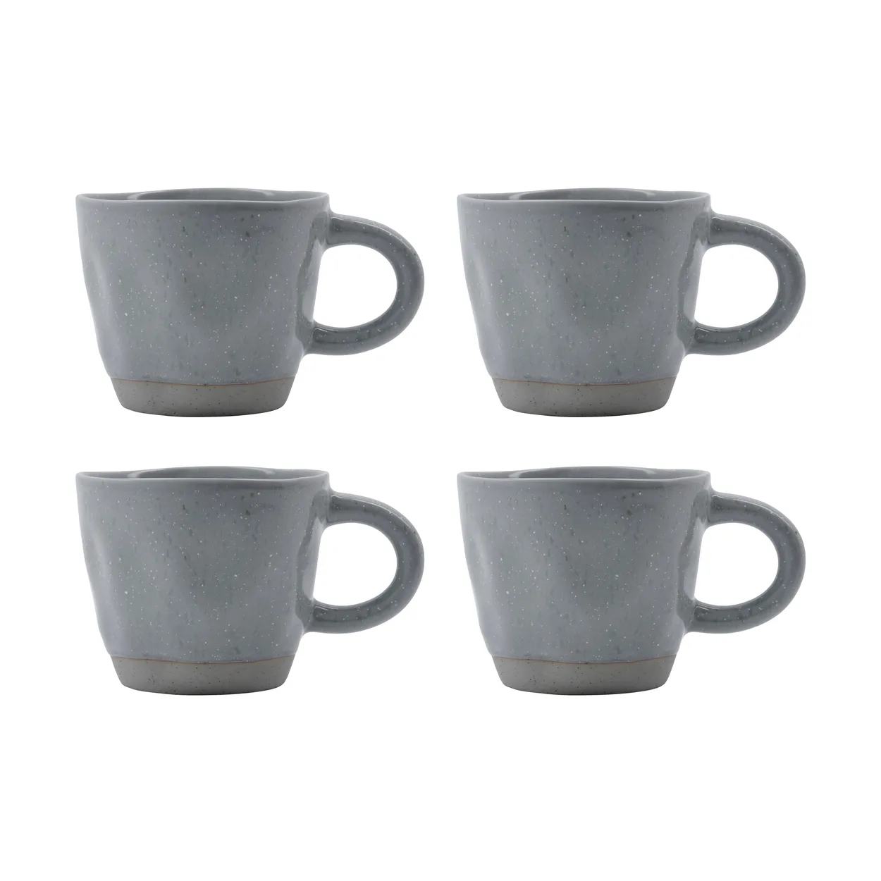 House Doctor Vida mug 29 cl 4-pack Light blue | Scandinavian Design | Coffee cups | Blue