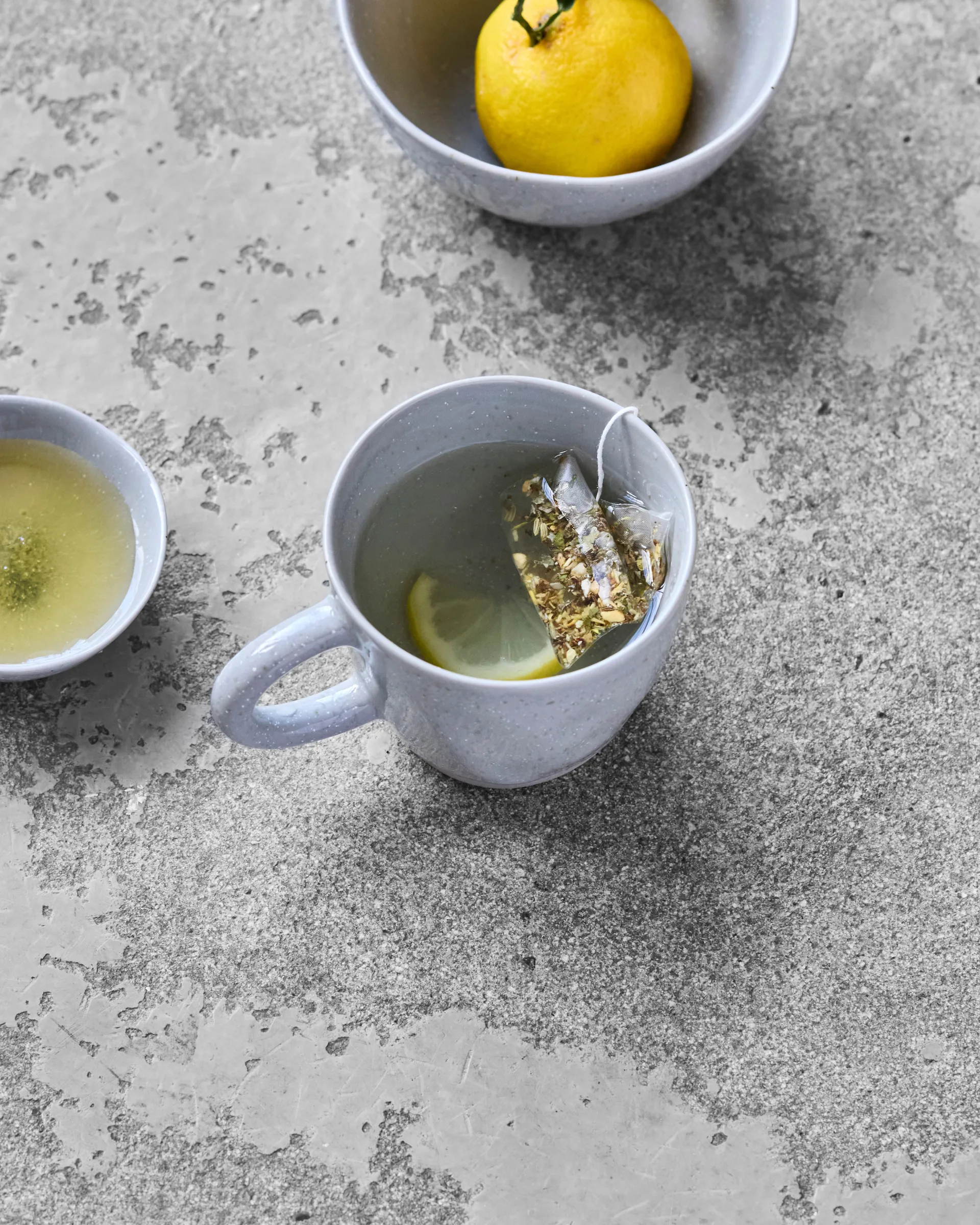 Vida mug 29 cl 4-pack, Light blue House Doctor