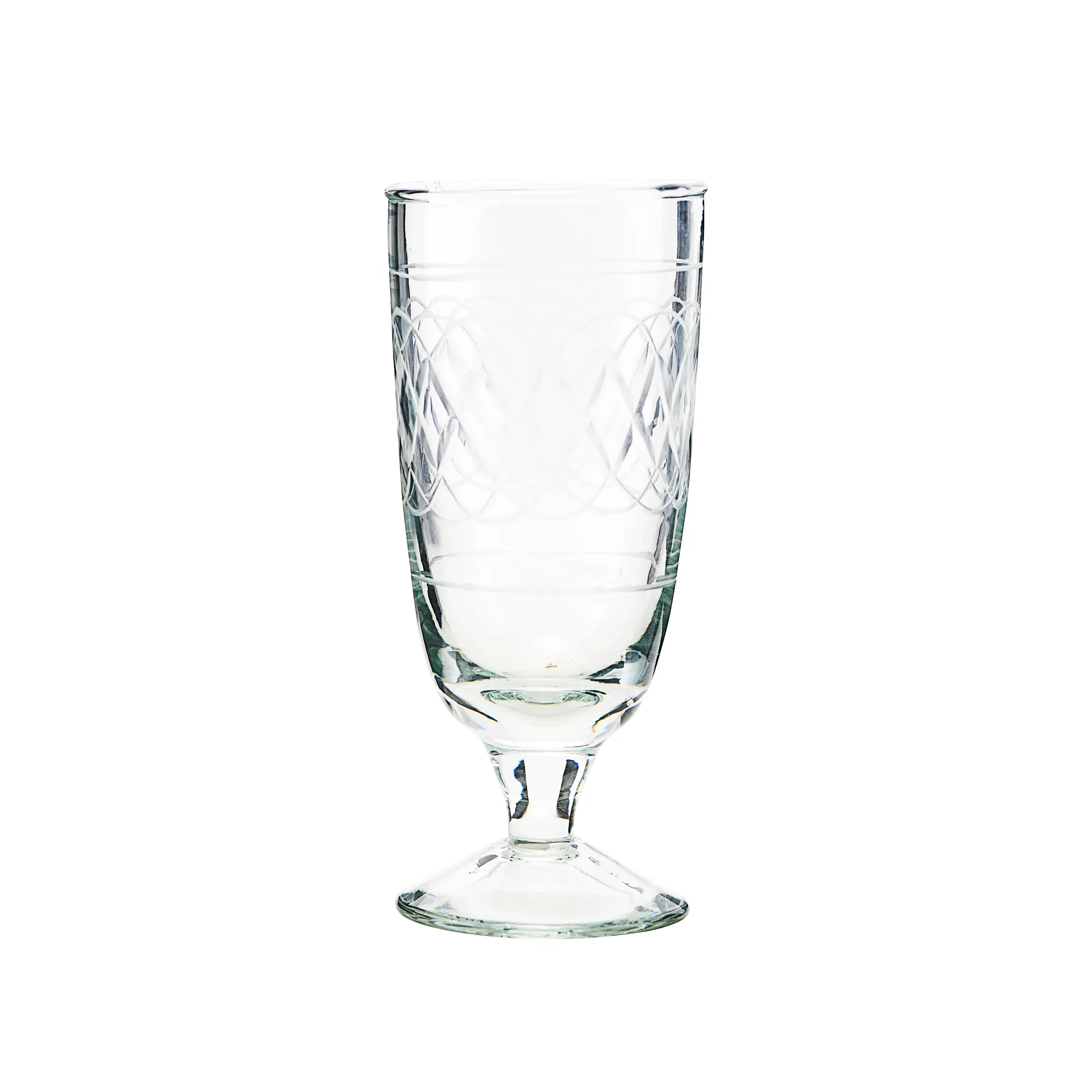 Vintage beer glass, clear House Doctor