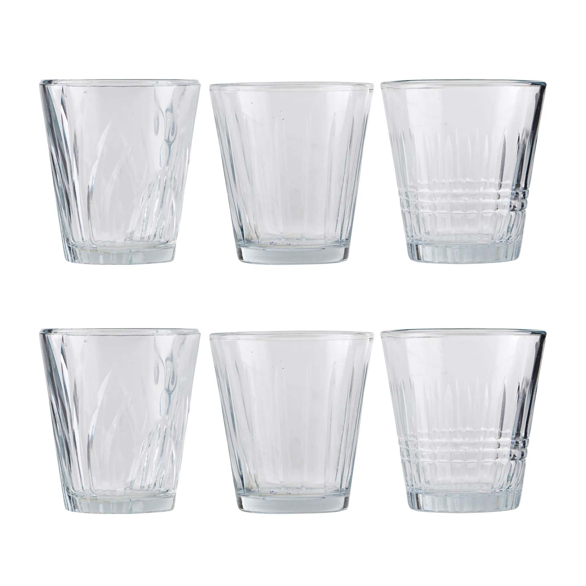 Vintage drinks glass 6-pack, 6- pack House Doctor