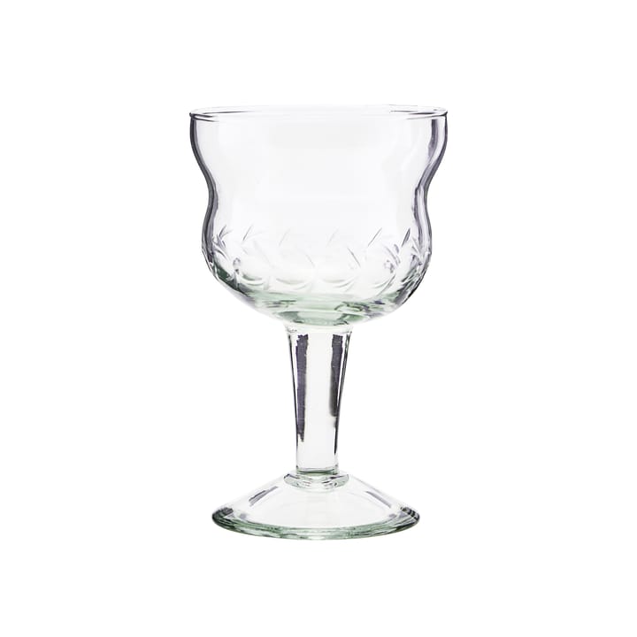 Vintage red wine glass - clear - House Doctor